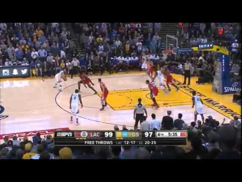 Stephen Curry 31 pts 7 threes vs Clippers 04/11/2015