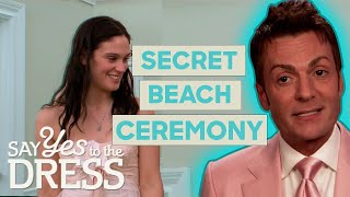 Bride Needs To Find A Dress For Her SECRET Beach Ceremony! | Say Yes To The Dress