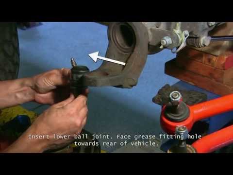 Install Instructions - Dual Load Carrying Ball Joints for Jeep JK | RARE PARTS INC