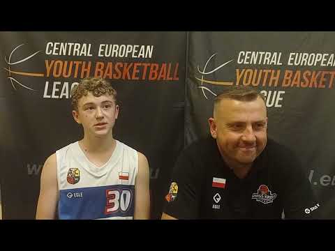 CEYBL U14 - Press conference, 13.10.2023, BC Swiss Krono Žary - WKK Wroclaw