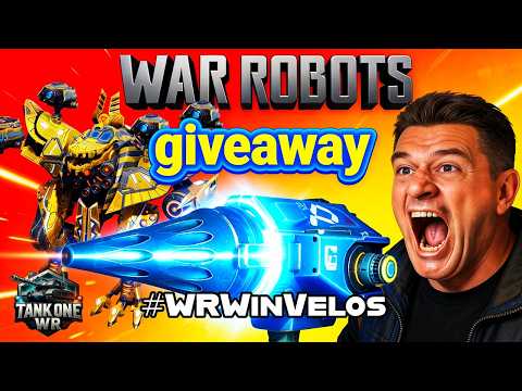 War Robots Live: NEW AMMIT BUILD UNPLAYEBLE??!! | WR GIGANTIC GIVEAWAY