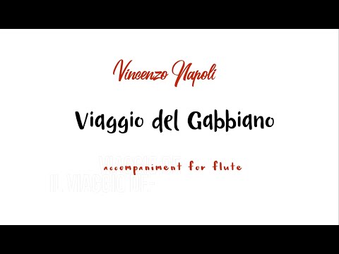 Vincenzo Napoli- VIAGGIO del GABBIANO/accompaniment for Flute