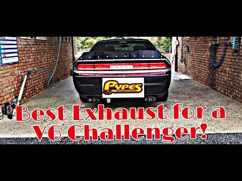 Best Sounding Exhaust for a V6 Challenger?! | Pypes Street Pro Catback Exhaust - Full Review