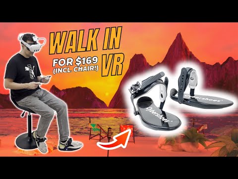 QUEST 3 - ACTUALLY WALK THROUGH VR CHAT - With Cybershoes! Now Only 149€ Incl. Chair!
