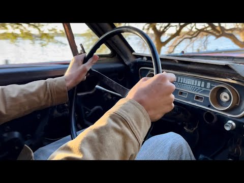 1965 Mustang Cruise with no windshield (who needs it?)