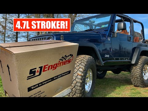 Jeep Wrangler 4.7L Stroker INSTALL PT. 1