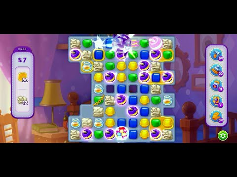 Homescapes Level 2433 Hard | HD