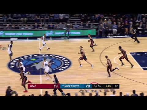 Karl-Anthony Towns Full Play 10/27/19 Miami Heat vs Minnesota Timberwolves | Smart Highlights