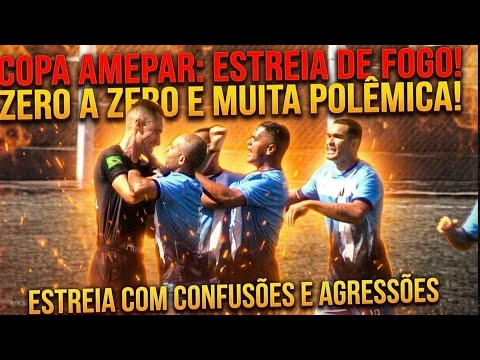 ESTREIA DE FOGO! Florestópolis x Prado Ferreira termina em AGRESSÃO E CONFUSÃO!