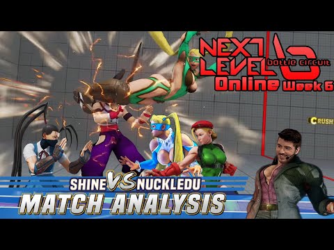 SFV CE Match Analysis: NLBC Online Week 6 WINNERS FINAL - Shine (Ibuki) vs. NuckleDu (Cammy/Mika)
