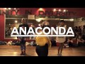 Nicki Minaj   Anaconda   Choreography by Tricia Miranda ft @kaelynnharris   @nickiminaj @timmilgram