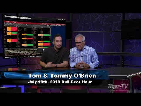 Natural Gas EIA Report Analysis with Tom & Tommy O'Brien - July 19th, 2018