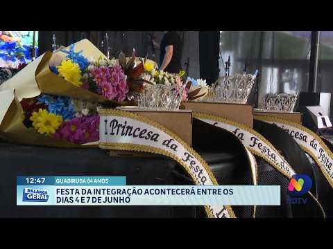 Festa da Integração 2026 promete recorde de público em Guabiruba