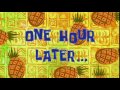 One Hour Later SpongeBob Time Card 122