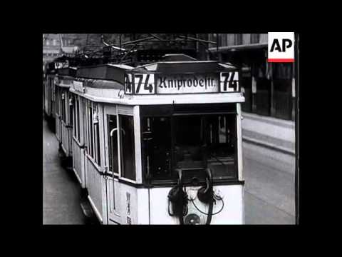 Air Raid Rehearsal In Berlin Provides Lesson In Defence.