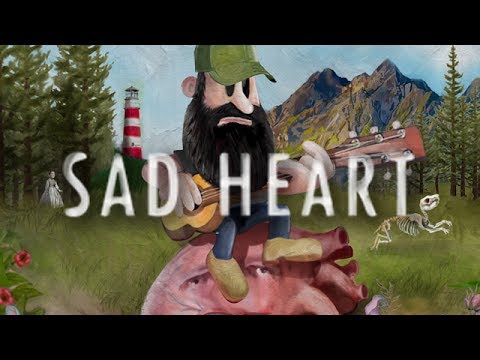 Jester At Work - Sad Heart (GIF Video)