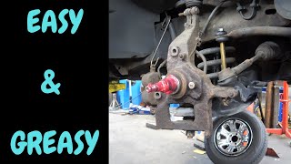 2WD Ford Ranger Front Wheel Bearing Replacement