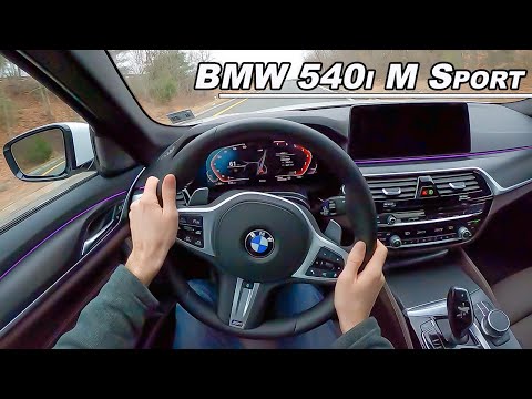 2021 BMW 540i M Sport - Is Your Boss an Enthusiast? (POV Drive)