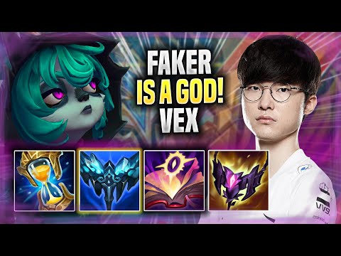 FAKER IS A GOD WITH VEX! - T1 Faker Plays Vex MID vs Viktor! | Preseason 2022
