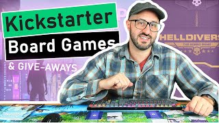 7 Crowdfunded Board Games | Helldivers 2 The Board Game, NEON HOPE, Dragons of Etchinstone, Starleap
