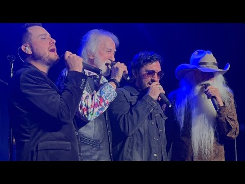 The Oak Ridge Boys sings gospel medley and Elvira / American Made Farewell Tour / Dallas, Texas 
