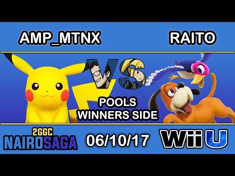 2GGC: Nairo Saga - Amp_MTNX (Pikachu) Vs. Raito (Duck Hunt) - Pools Winners Side