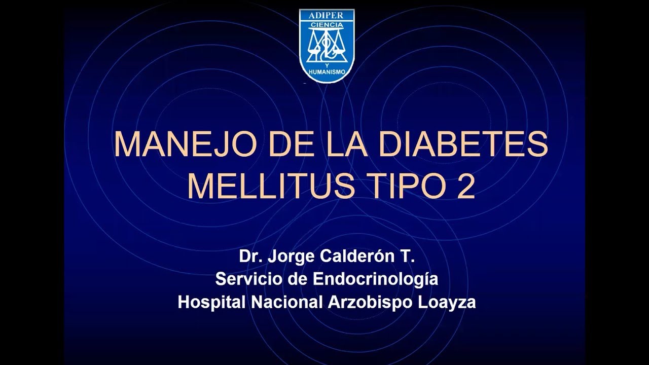 MANEJO DE LA DIABETES MELLITUS TIPO 2