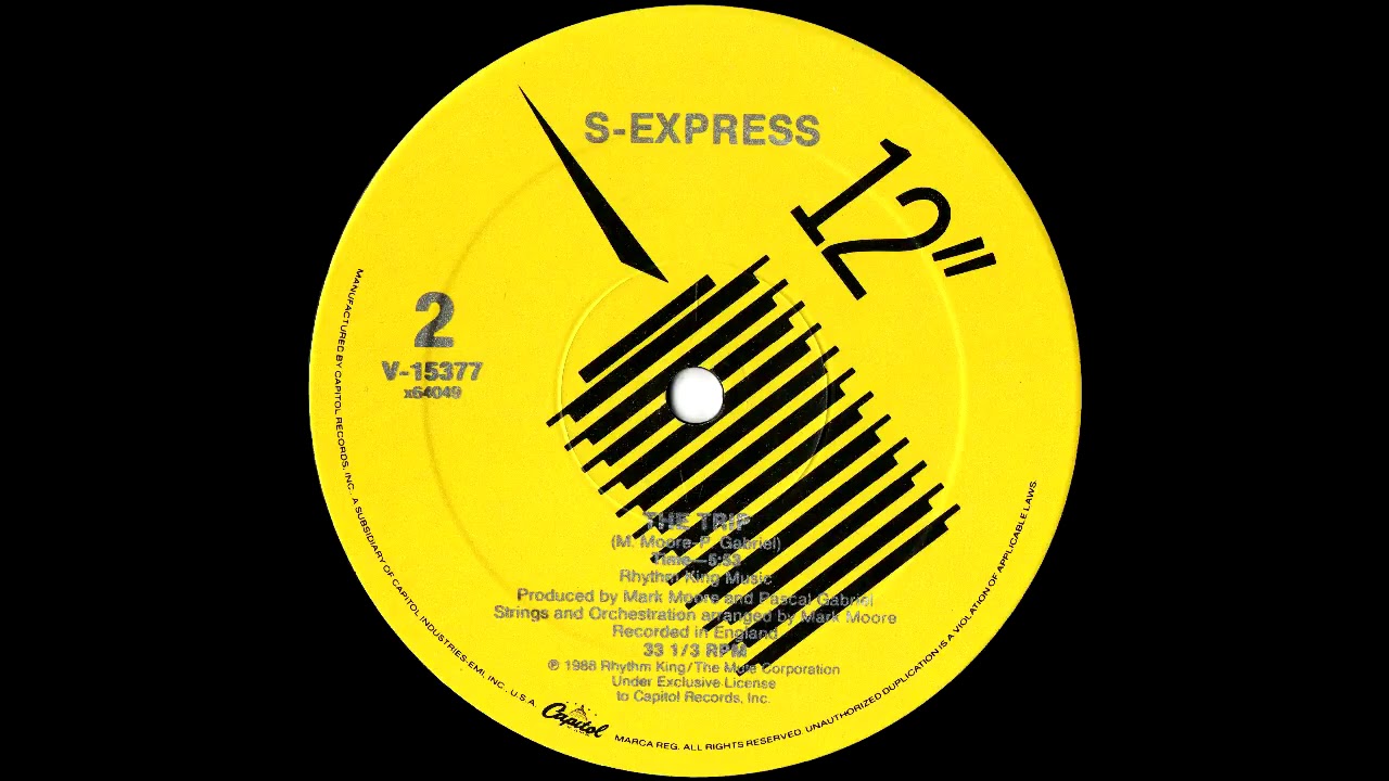 S-Express - The Trip (Microdot House Mix) 1988