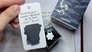 Inky Minutes Montblanc Around the World in 80 Days Coal Blue Review