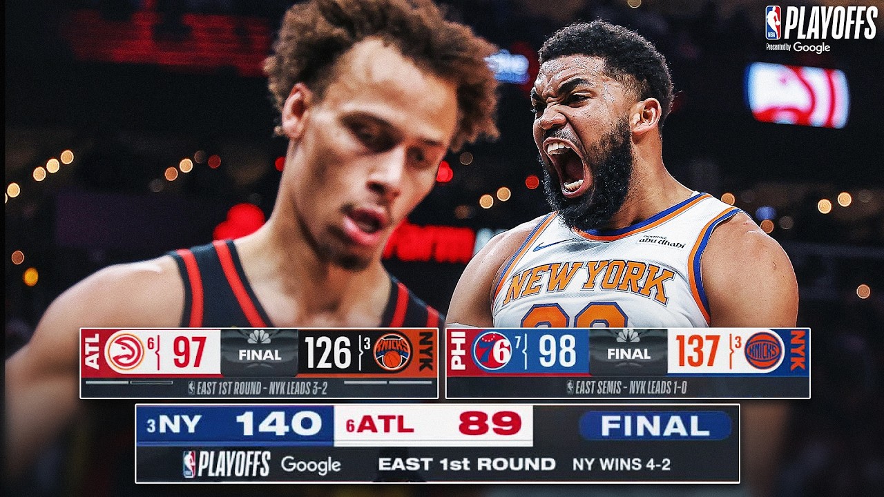Knicks Become FIRST EVER with 3 Straight 25+ Pt Playoff Wins 🤯