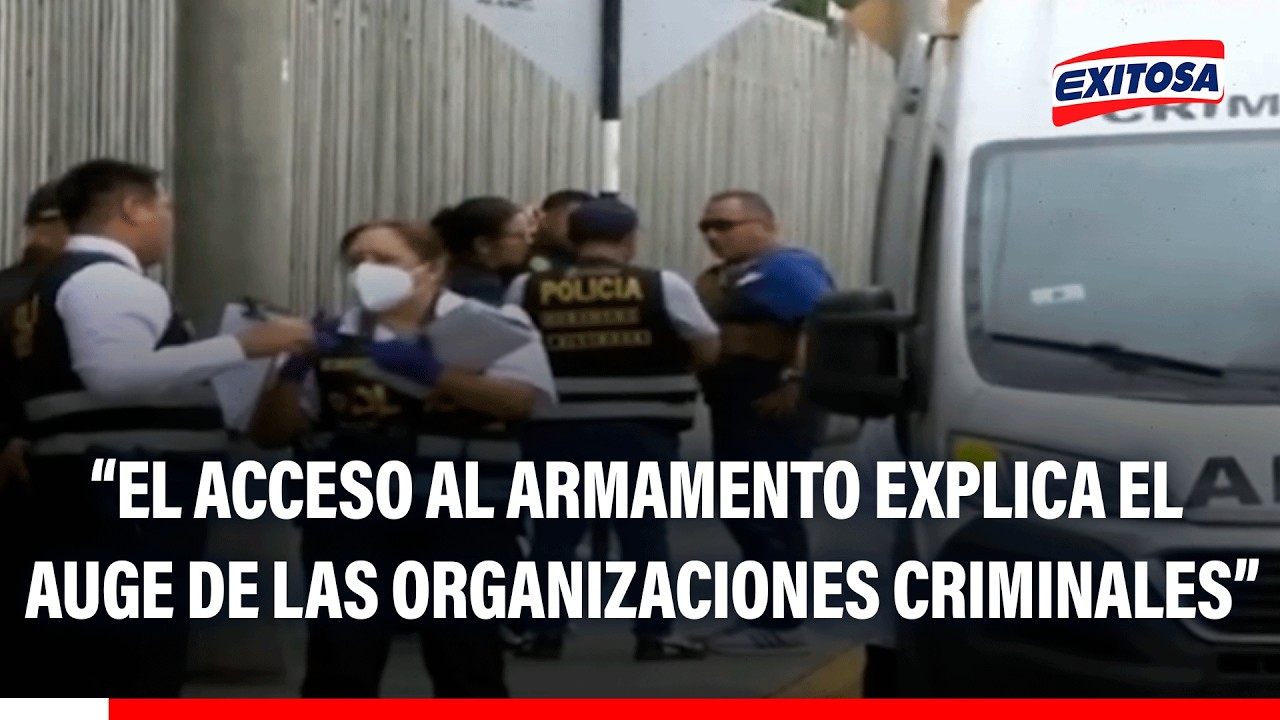 🔴🔵 Bandas criminales acceden con más facilidad a armas pesadas: “No descuidemos”, indica Noam López