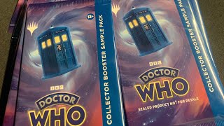 First taste! Mtg dr who collectors booster sample packs #24 dino might!