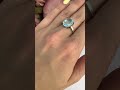 Серебряное кольцо с топазом 5.4ct