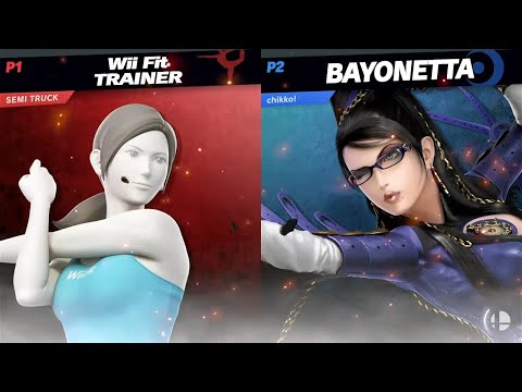 Lumeckos (Bayonetta) vs SuperKernel (Wii Fit Trainer) - Finals Losers Quarterfinals - Blazing BF #6