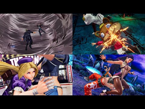 The King of Fighters XV [Season 2] All Desperation and Climax Moves