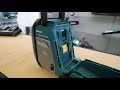 Makita DMR203B Darbinis akumuliatorinis „bluetooth“ grotuvas 12V MAX- 18V, LCD, Juodas, True wireless stereo