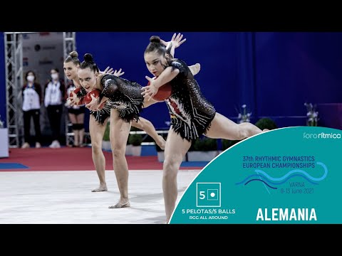 Alemania (5 pelotas/5 balls) - Competicion conjuntos European Championship Varna 2021