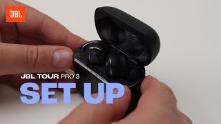 Video thumbnail for JBL | Tour Pro 3: Unboxing & Setting Up the Next-Gen Earbuds by JBL
