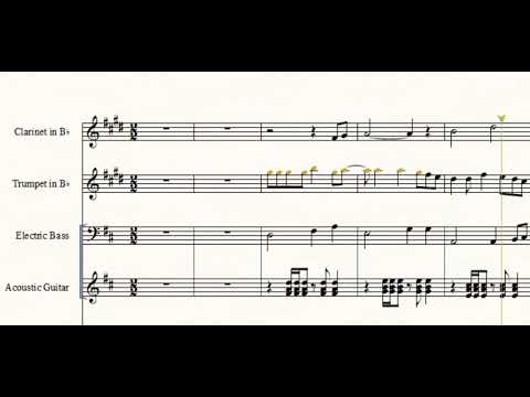 La Espinita (vallenato) partitura