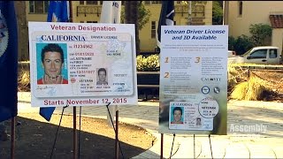 Veteran Driver’s License and ID Cards for California Military Service Members