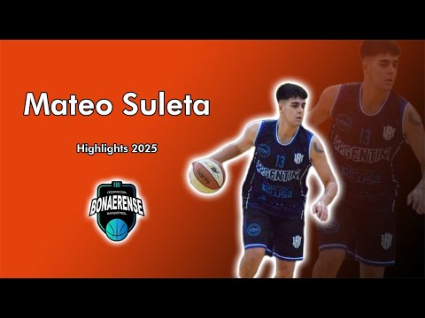 Mateo Suleta Highlights 2025 || Club A. Argentino de Pergamino - Liga Pre Federal Bs. As.