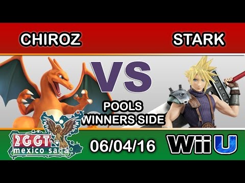 2GGT: Mexico Saga - Chiroz (Charizard) Vs. TA Stark (Cloud) Pools - Smash Wii U