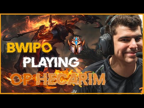 BWIPO PLAYING WITH YOU HECARIM IS ???  | League of Legends Highlight