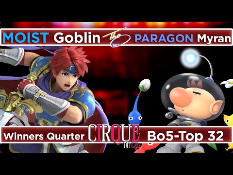 Moist Goblin (Roy) V Paragon Myran (Olimar) | Top 32 Winners Quarter Final - CIRQUE du CFL - SSBU
