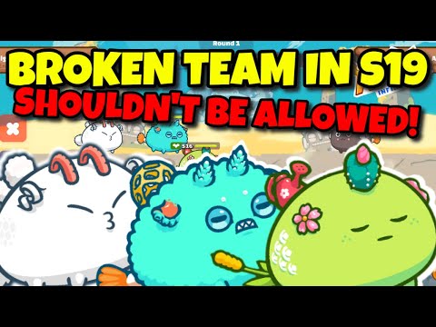 BROKEN TOP 500 TEAM AXIE INFINITY - Season 19 - Budget Build 2300+ MMR | Mech Aqua Plant | STRATEGY