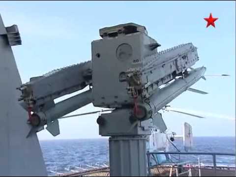 Moskva Guided Missile Cruiser In Action