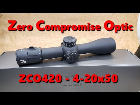 ZCO 4-20x50 - ZC420 - Unboxing $4k...