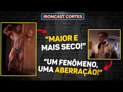RAFAEL BRANDÃO ASSUSTA CHRIS ACETO COM ATUALIZAÇÃO DE FÍSICO – IRONCAST CORTES