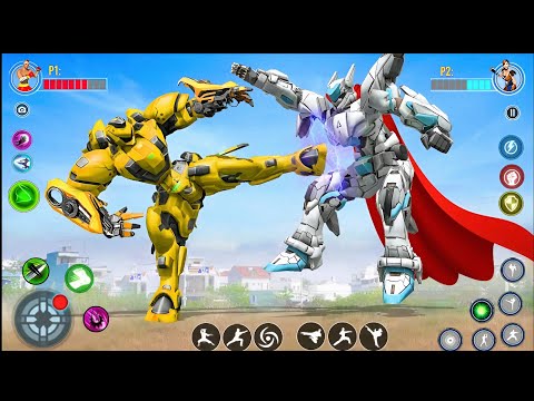 EPIC Robot Fight in City! 🔥 | Mecha Car Game Battle