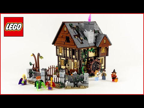 Vidéo LEGO Ideas 21341 : Hocus Pocus Disney : le manoir des sœurs Sanderson